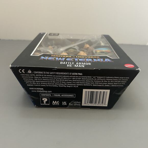 Mattel Masters Of The Universe New Eternia Battle Armor He-Man Action Figure - Picture 6 of 6